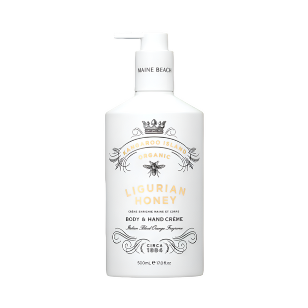 K.I. Ligurian Honey Body & Hand Crème 500ml