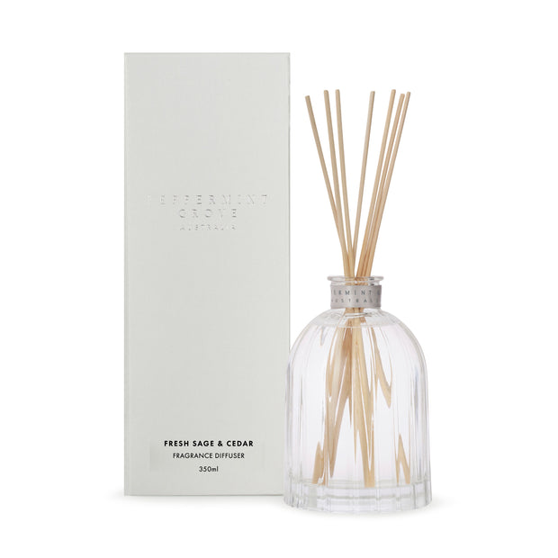 Peppermint Grove Fresh Sage & Cedar Fragrance Diffuser 350ml