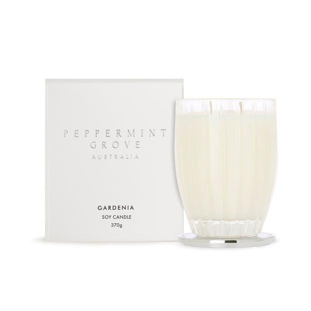 Peppermint Grove Gardenia Soy Candle 370g