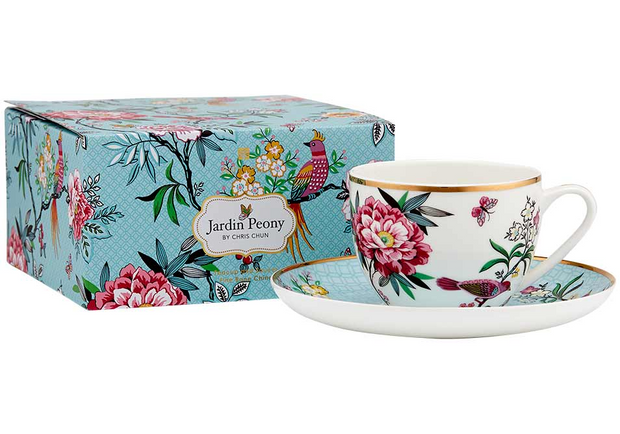 Ashdene Jardin Peony Cup & Saucer